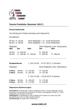 Infos