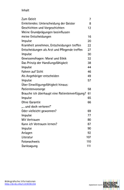 Inhalt Zum Geleit 7 Einleitendes: Unterscheidung der Geister 8
