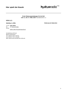 Hier spielt die Klassik