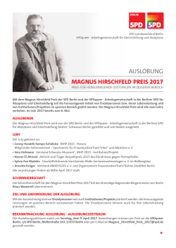 auslobung magnus hirschfeld preis 2017