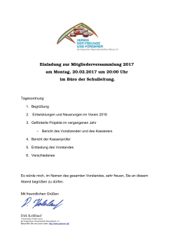 Verein der Freunde und Förderer der - IGS Bonn