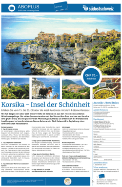 Reiseprogramm und Anmeldung zum Ausdrucken