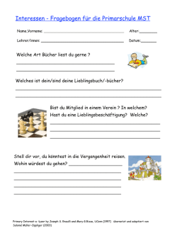 Interest-a-Lyzer PS Identifikation HB