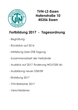 Fortbildung 2017