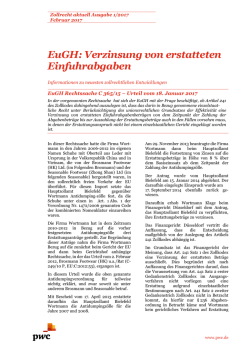 Newsflash Zollrecht aktuell Ausgabe 1_2017