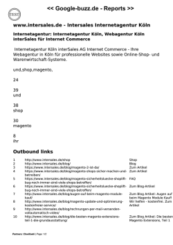 Internetagentur: Internetagentur K&ouml;ln, Webagentur - Google