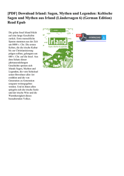Irland: Sagen, Mythen und