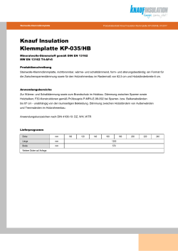 Klemmplatte KP-035/HBPDF