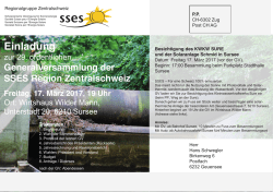Zur Anmeldung - Schweizerische Vereinigung für Sonnenenergie