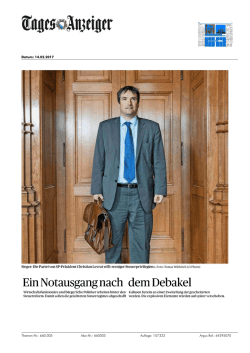 Ein Notausgang nach dem Debakel