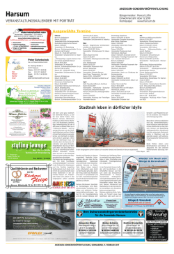 Harsum - Hildesheimer Allgemeine Zeitung