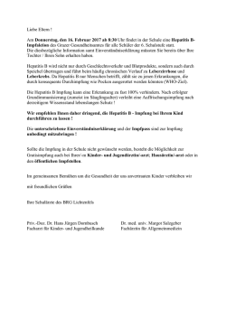 hep b - BG/BRG Lichtenfels