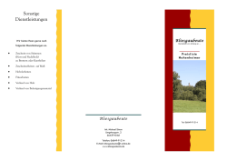 Hohenheimer Preisliste