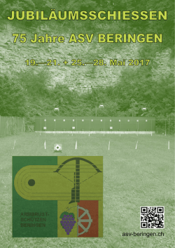 Festf&uuml;hrer - ASV Beringen