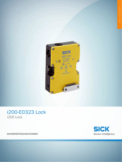 i200 Lock i200-E0323 Lock, Online-Datenblatt