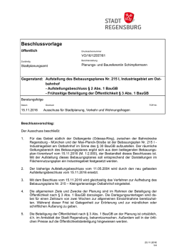 Industriegebiet am Ostbahnhof