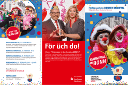 Karneval in Bonn - Deutsch [ PDF , 901 KB ]