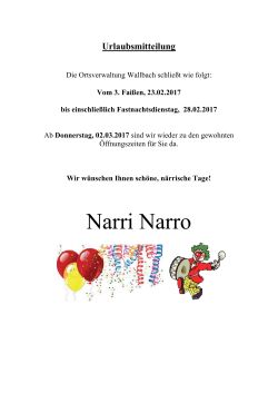 Narri Narro - Wallbach / Baden