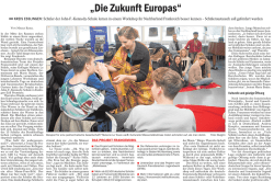 Die Zukunft Europas - John F. Kennedy Schule Esslingen