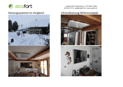 Heizsysteme im Vergleich - ecoheat Infrarotheizungen