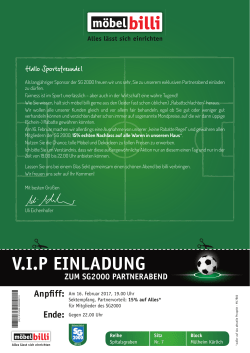 Einladung als PDF-Datei - SG 2000 Mülheim