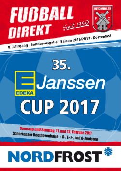 CUP 2017 - Heidmühler FC