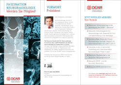 DGNR-Flyer - Deutsche Gesellschaft für Neuroradiologie