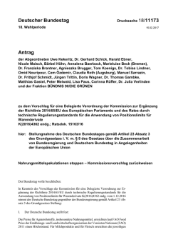 Formatvorlage Antrag - DIP des Bundestages