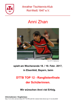 Anni Zhan - Anrather TK
