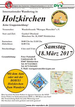 Holzkirchen - DVV Wandern