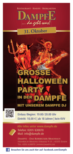 grosse halloween party