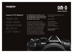 OM-D E-M1 Mark II_Photo Professionals Flyer_OAG.indd