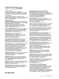 journal of laboratory medicine