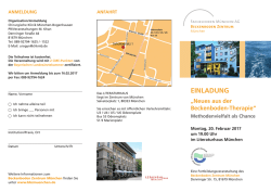 Programm / Anmeldung - Chirurgische Klinik München