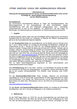 Informationen OGS