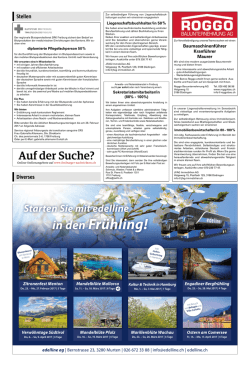 in den Frühling! - spe-assignation