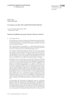 Drucksache 17/2280 - Landtag Rheinland