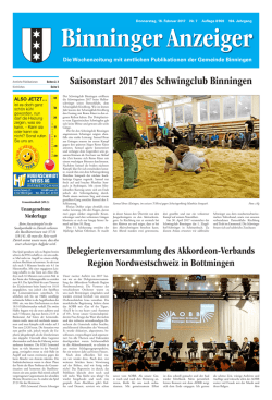 Saisonstart 2017 des Schwingclub Binningen