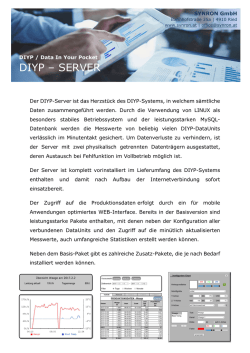 DIYP &ndash; SERVER