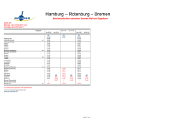 Hamburg &ndash; Rotenburg &ndash; Bremen
