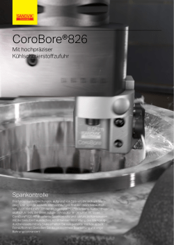 CoroBore®826