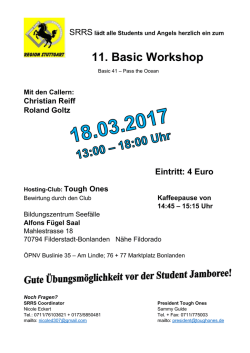 170318_11_SRRS_Basic_ Workshop