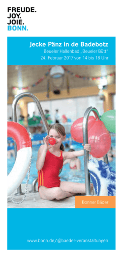 Jecke P&auml;nz in de Badebotz [ PDF , 61 KB ]