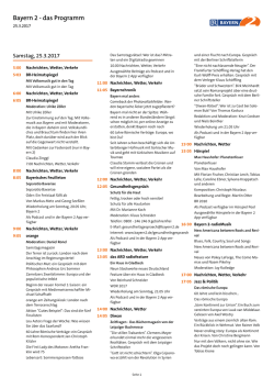Bayern 2 - das Programm