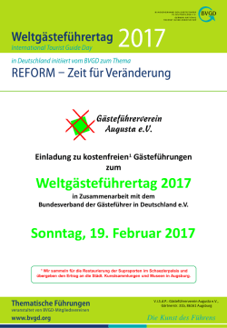 finden Sie das detailierte Programm für 2017.