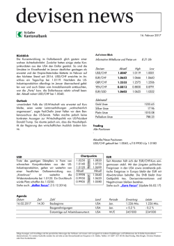Dollar mit Achterbahnfahrt