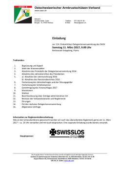 Einladung