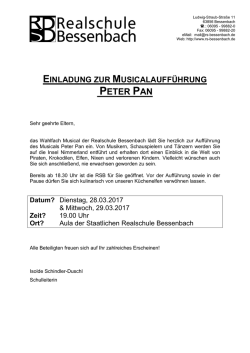 Informationen f&uuml;r Eltern und Sch&uuml;ler