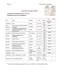 Vorderasiatische Archäologie