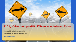 innovativ f&uuml;hren in turbulenten Zeiten